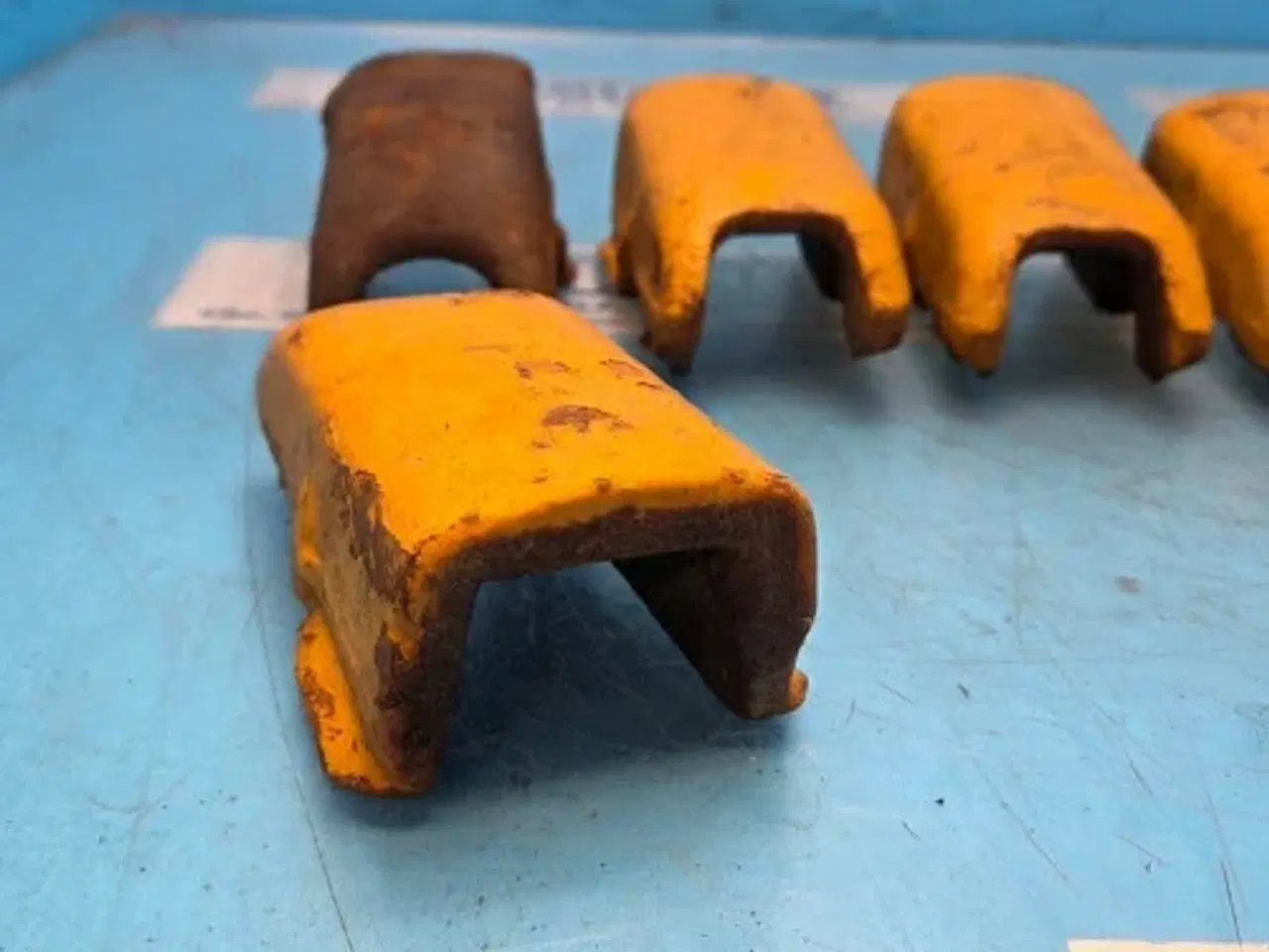 Billede 9 - Hydrema 806 Tænder Til Frontskovl 11 Stk 548113