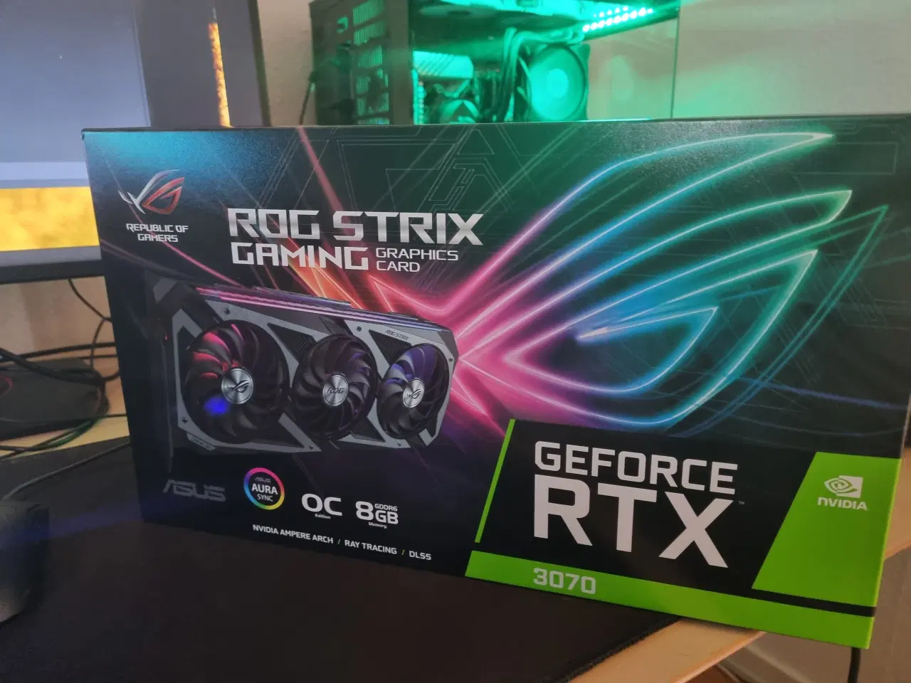 Billede 5 - ASUS RTX 3070 8GB ROG Strix – Gaming Grafikkort