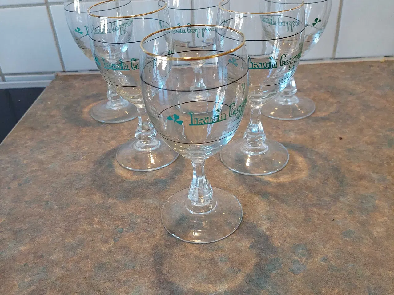 Billede 1 - Retro irish coffe glas