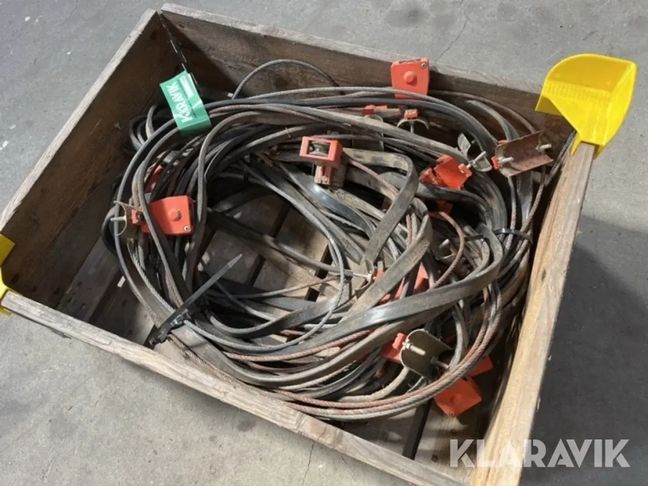 Billede 1 - Rulleophængt kraftkabel - 28 meter langt