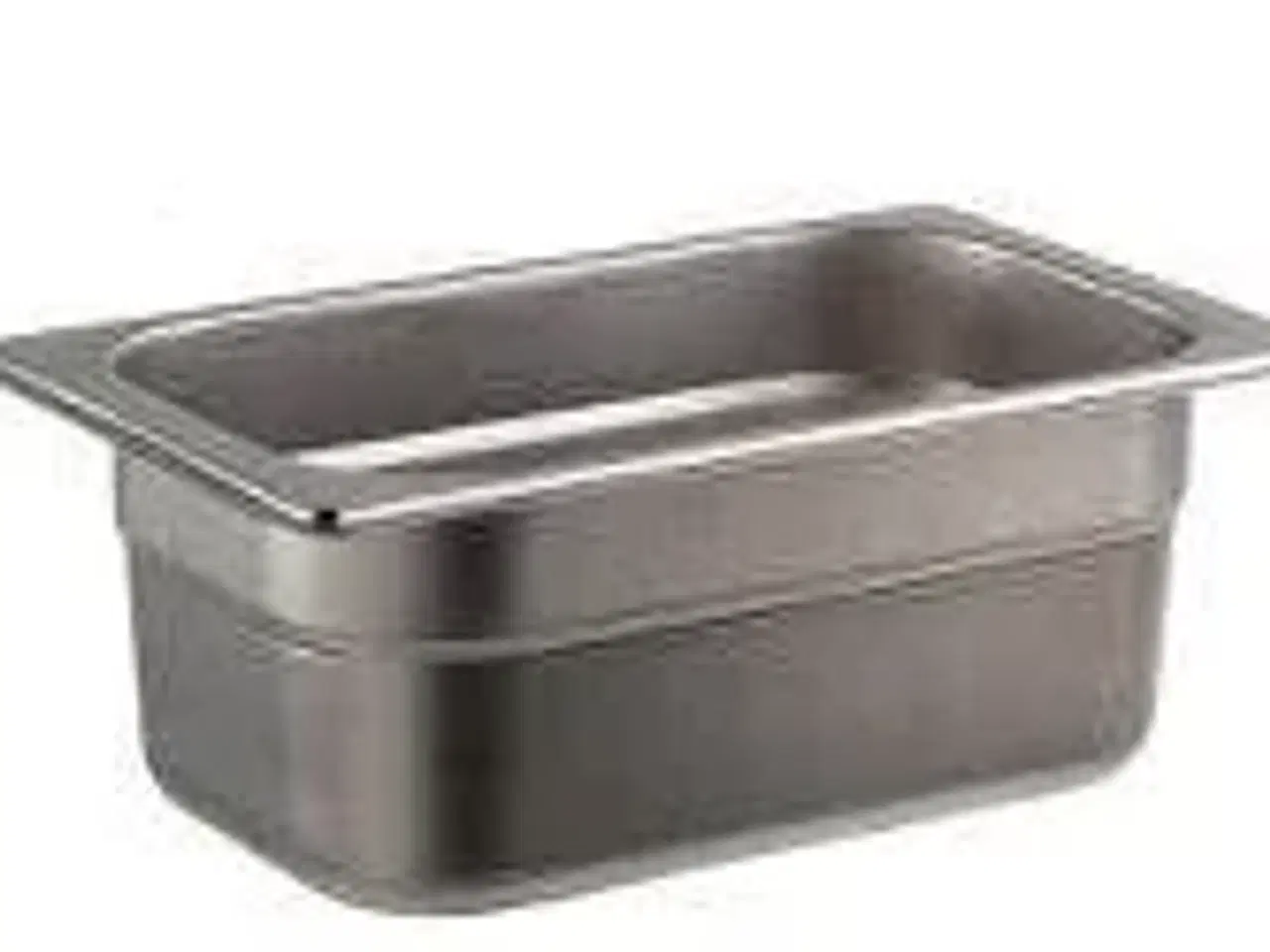 Billede 1 - 12 stk. Kantine EHG-stål 1/4 GN D100 mm 2,7 ltr