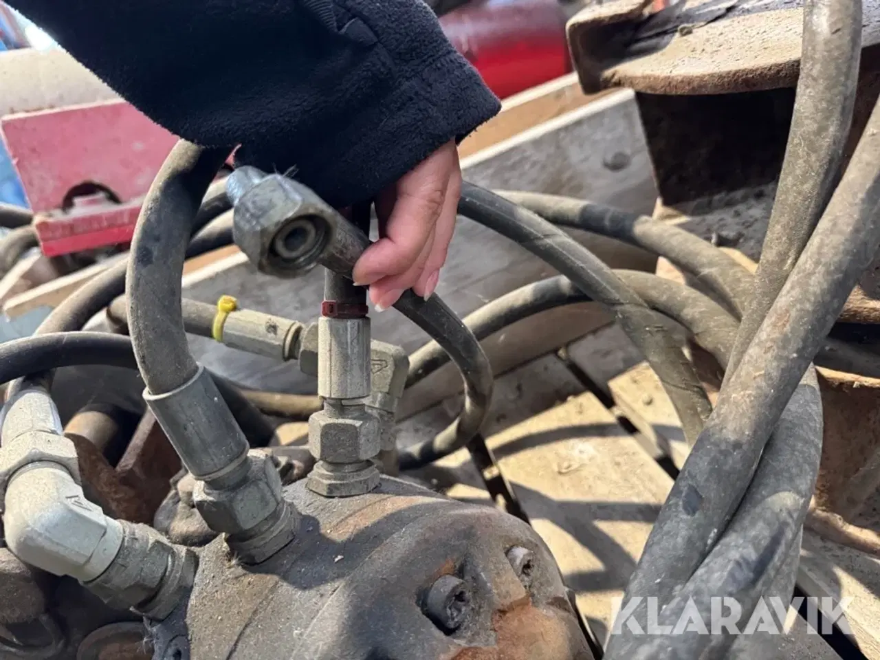 Billede 11 - Lot -Hydraulikstempler med rotator