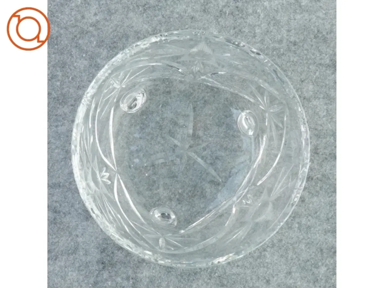 Billede 2 - krystalskål (str. 21 x 10 cm)