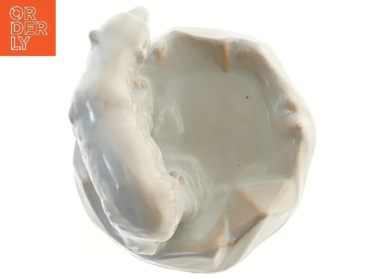 Billede 2 - Michael andersen Porcelæns isbjørn figur (str. Ø 20 cm)
