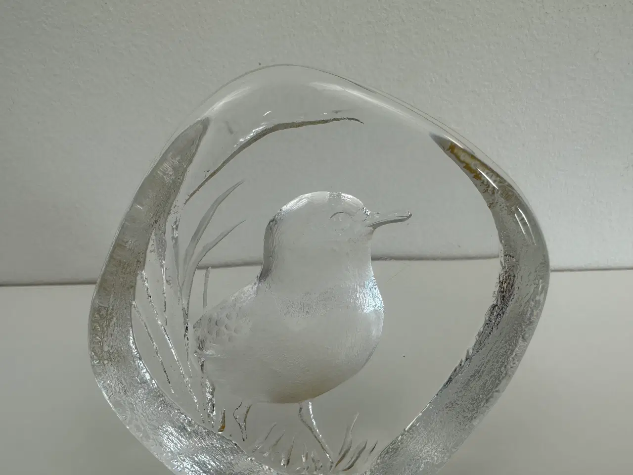 Billede 2 - Svensk kunstglas, spurv (Mats Jonasson)