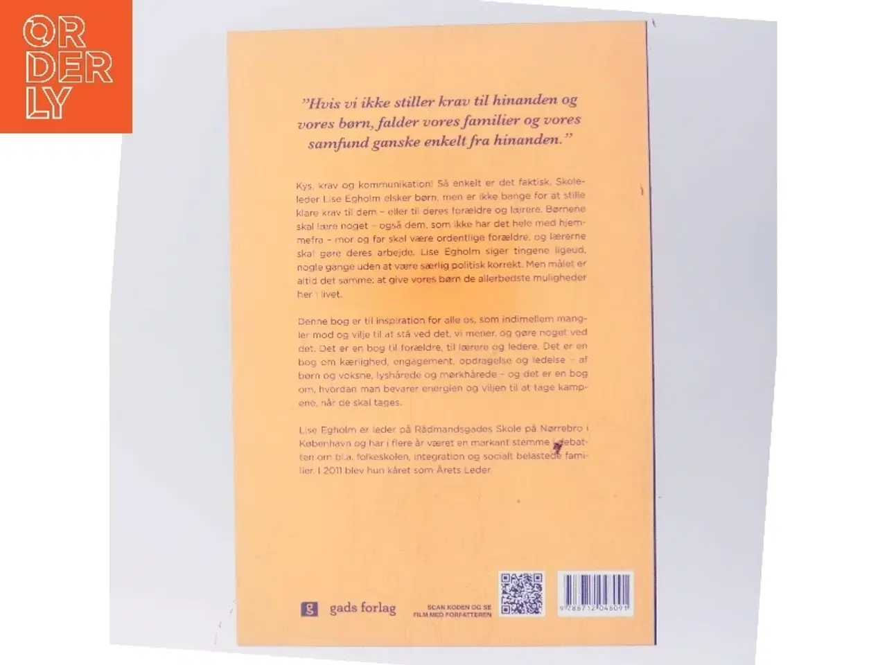 Billede 3 - Fordi du skal! : kærlige spark fra skolelederen af Lise Weber Egholm (Bog)