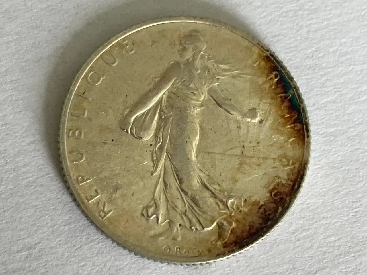 Billede 2 - 2 Francs France 1919