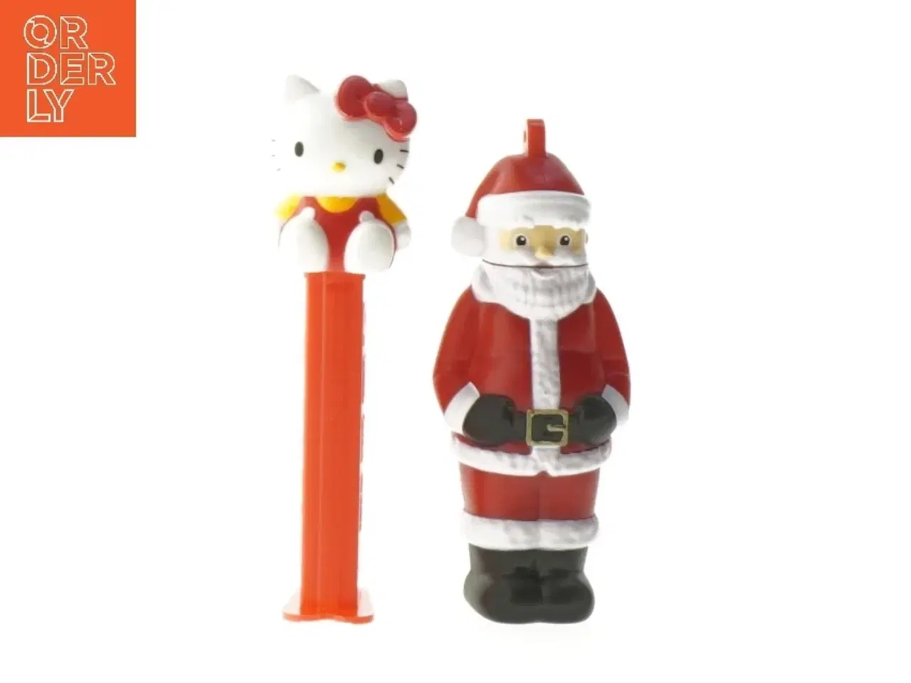 Billede 1 - Hello Kitty og julemand Pez dispensere fra PEZ (str. 11 cm)