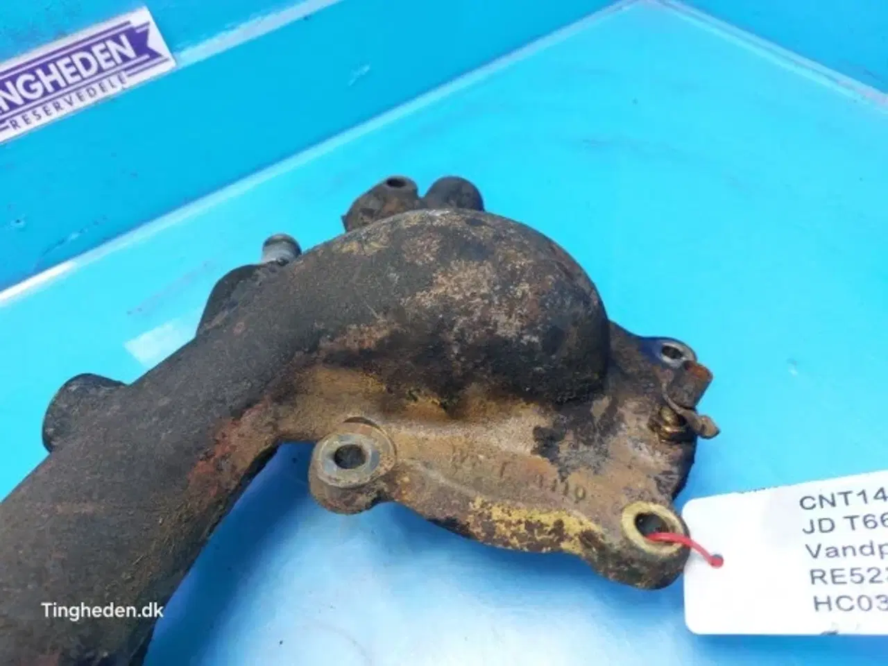 Billede 9 - John Deere 6090HZ003 Vandpumpe Rør RE523340