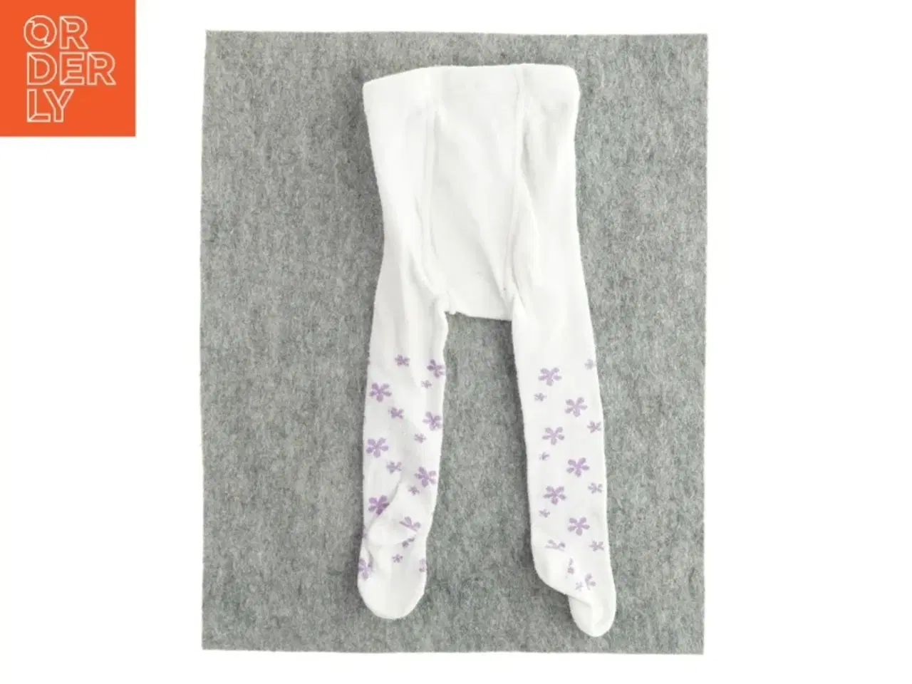 Billede 2 - Strømpebukser med blomster (str. 50)