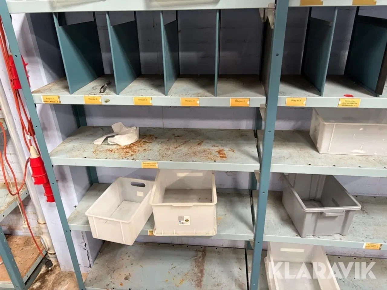 Billede 4 - Stål reoler - 14 sektioner