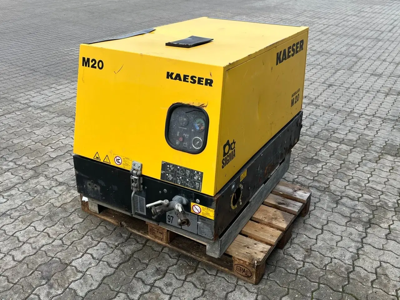 Billede 3 - Kaeser M20 2m3 på ski