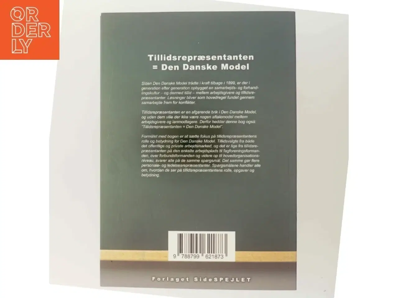 Billede 3 - Tillidsrepræsentanten = den danske model af Bjarne Henrik Lundis (Bog)
