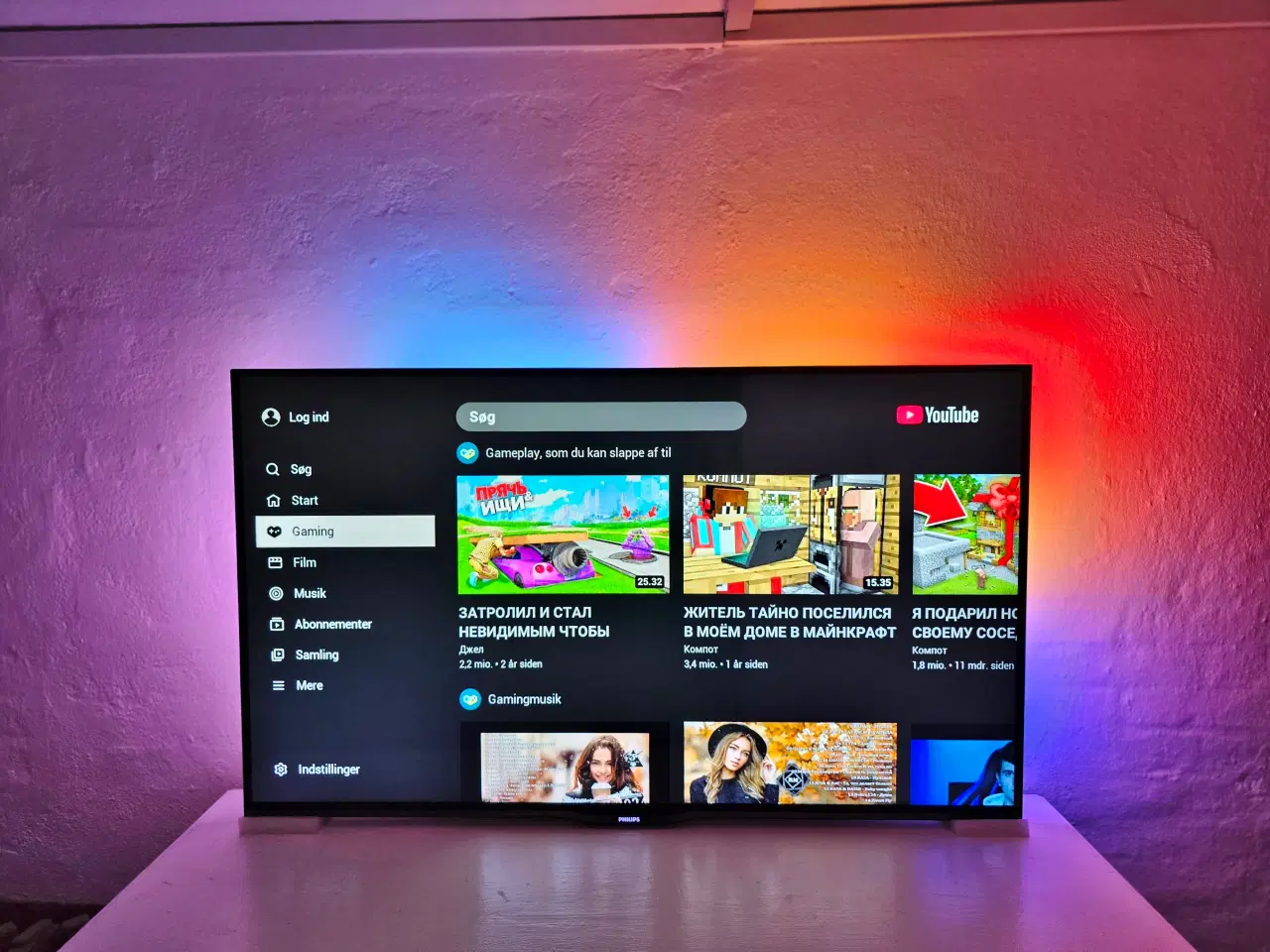 Billede 5 - Philips 49" Ambilight Smart TV