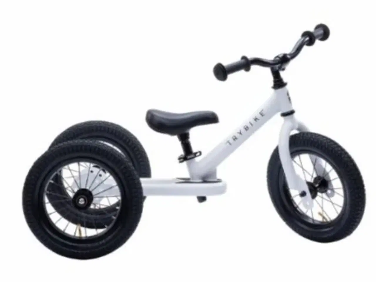 Billede 1 - Trybike løbecykel 3 hjulet Hvid/sort