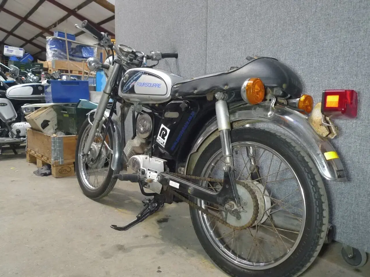 Billede 6 - Knallert, Yamaha YB1 4-gear drejeventilmotor 2107