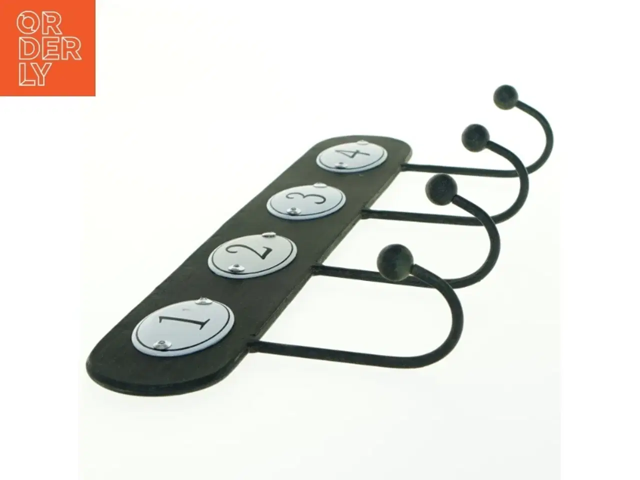 Billede 3 - Nøgleholder med numre (str. 38x15,5 cm)