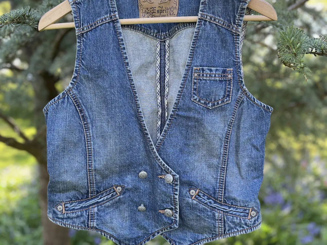 Billede 1 - Vintage Esprit Denimvest str L