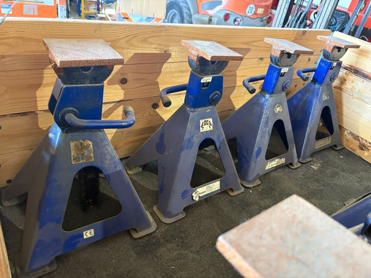 Billede 2 - Fine værksteds bukke 8 stk