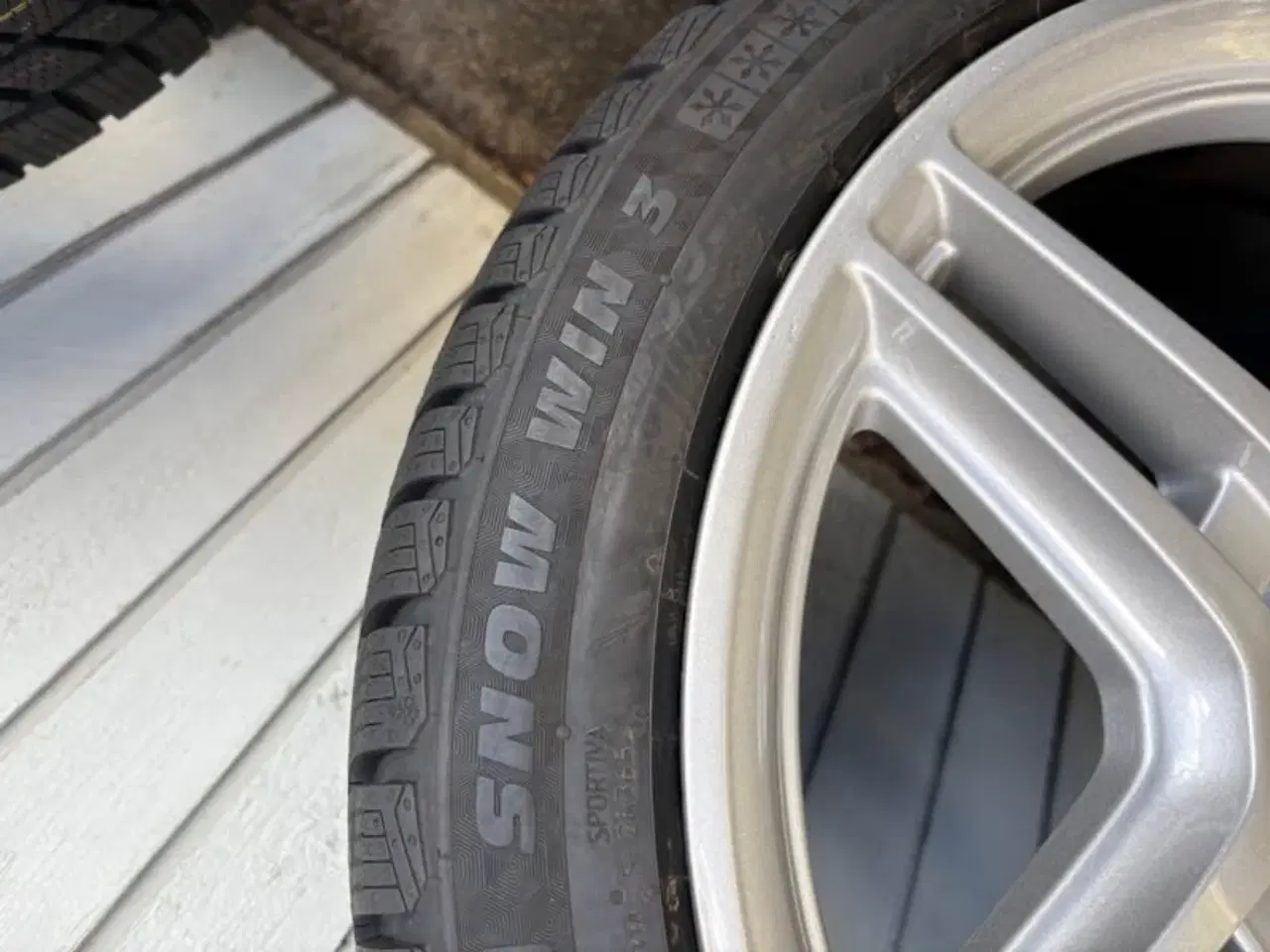 Billede 7 - Mercedes AMG Fælge med vinterdæk