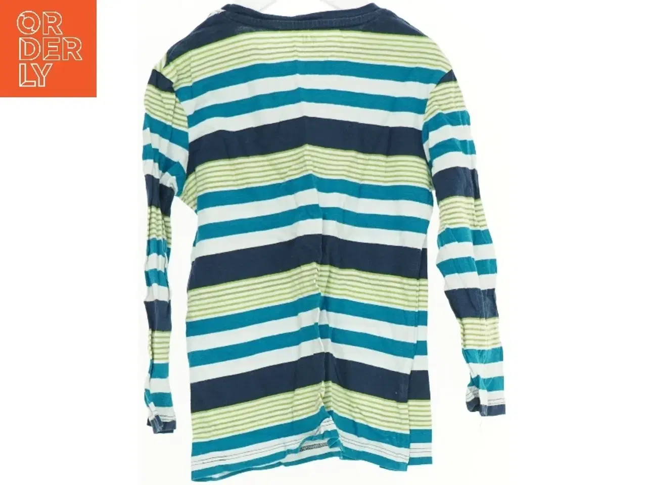 Billede 2 - Langærmet stribet bluse fra H&M (str. 116)
