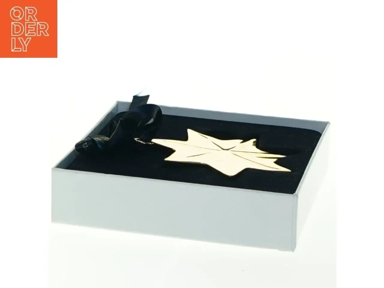 Billede 3 - Forgyldt juletræsstjerne fra Rosendahl (str. 8x8 cm)