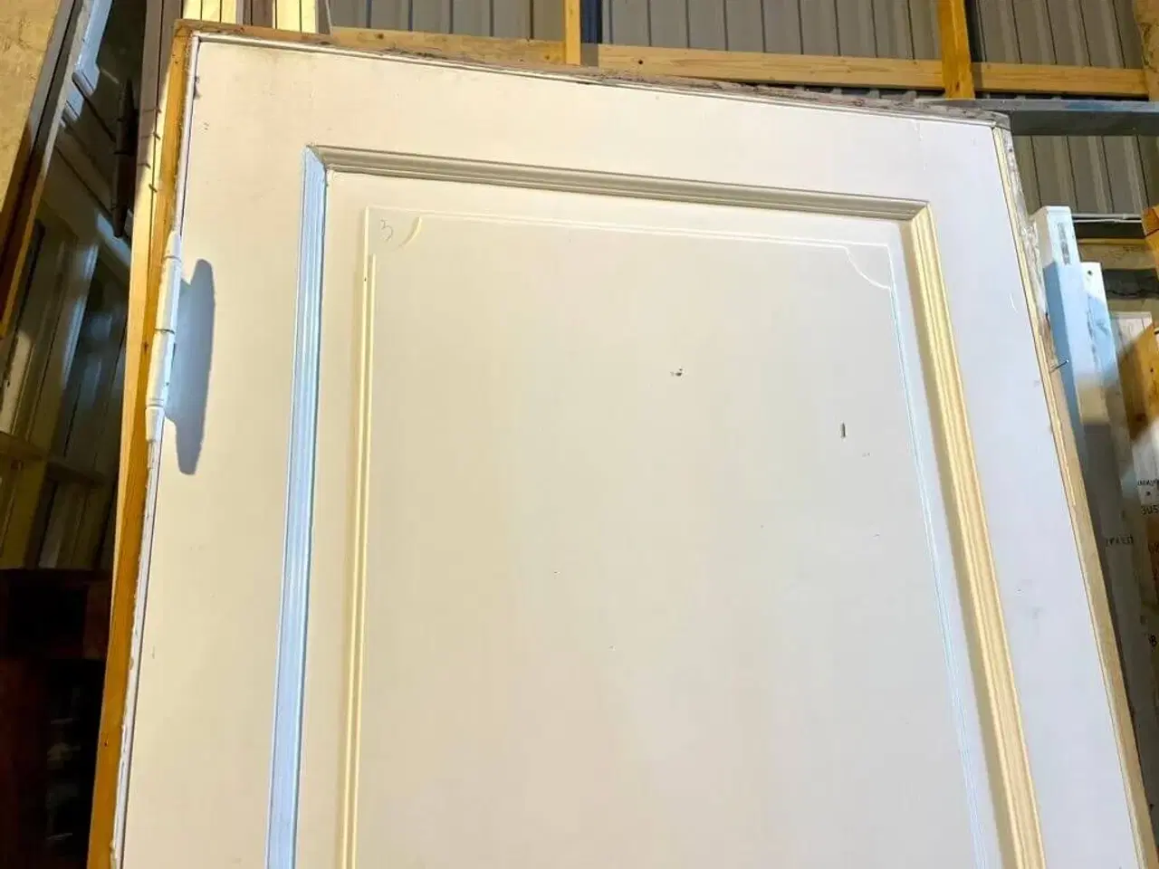 Billede 3 - Klassisk fyldningsdør m. fine fyldninger