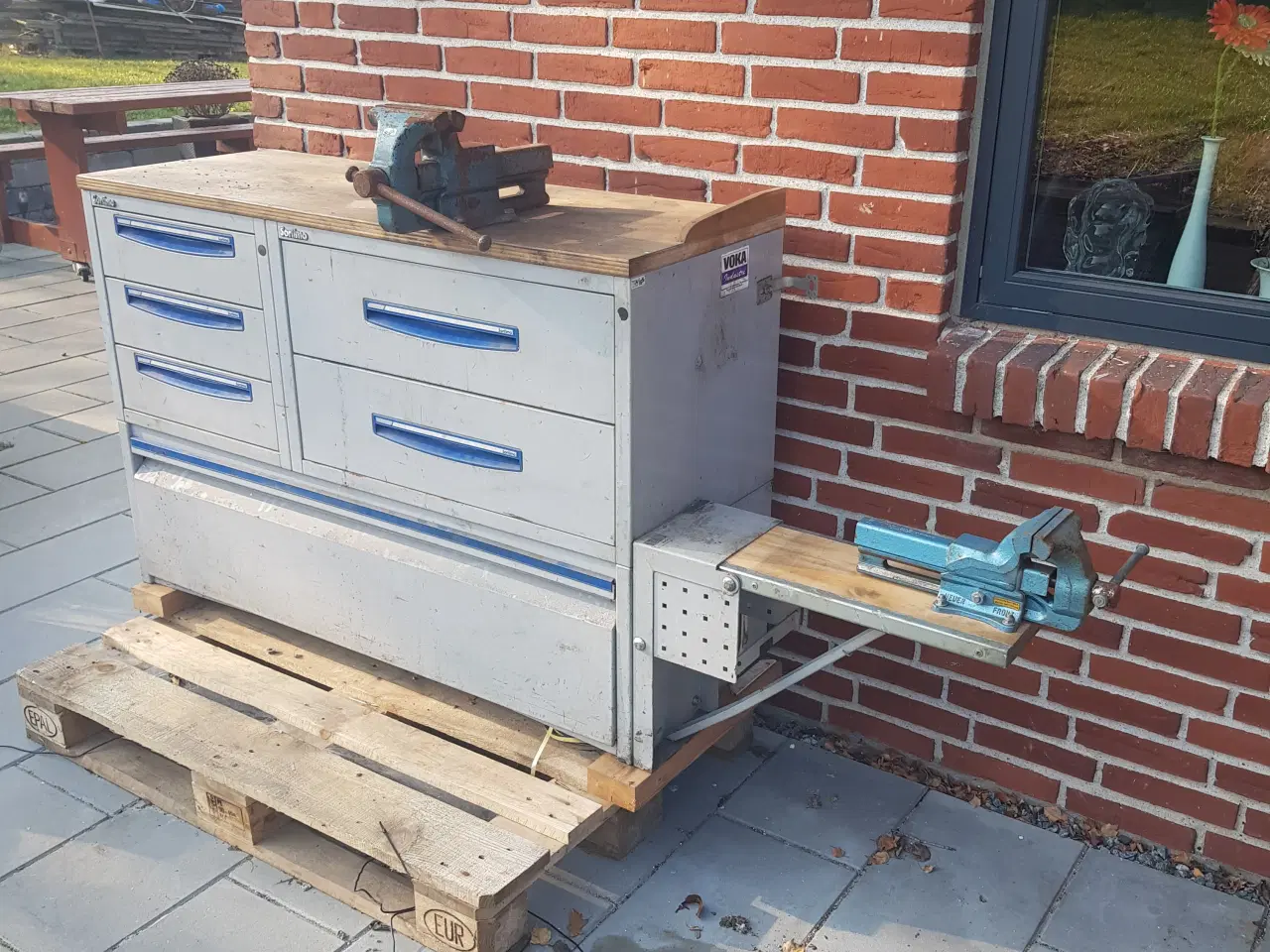 Billede 1 -  Sortimo Bilindretning  arbejdsbord til varevogn.