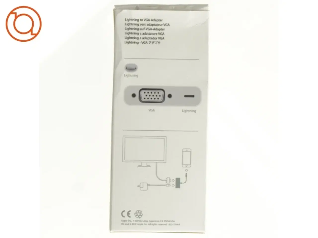 Billede 3 - Adapter fra Apple (str. 15 x 7 cm)