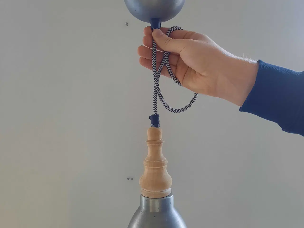 Billede 3 - Loftlamper/pendler med top i træ