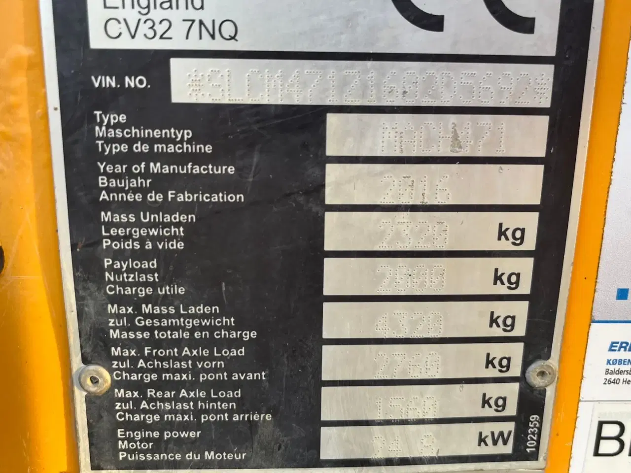 Billede 9 - Thwaites 2 tons Med højtip og sving