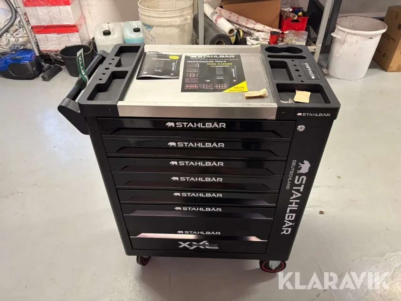 Billede 5 - Komplet værkstedsvogn Stahlbär