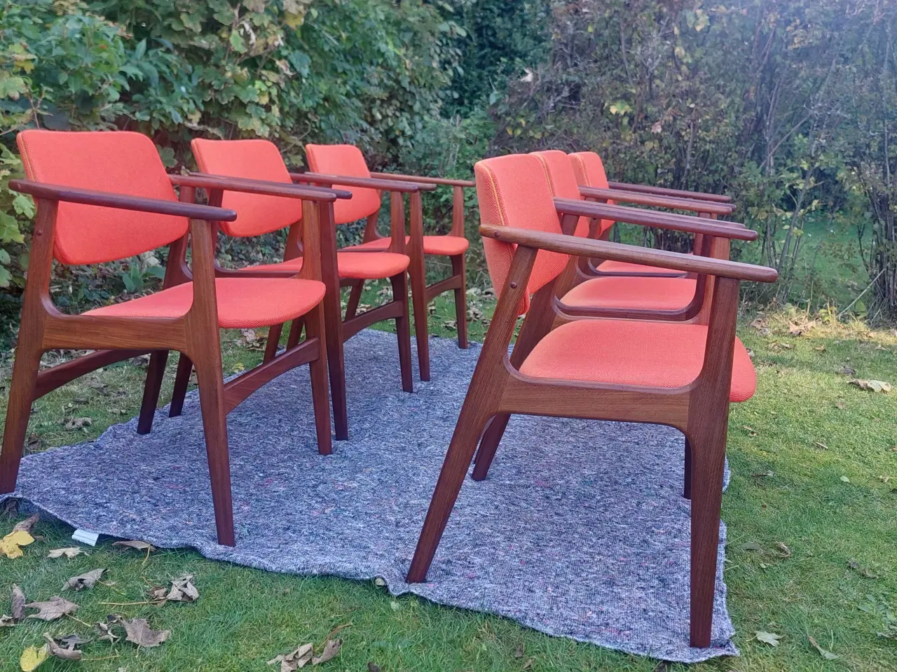 Billede 2 - Design stole af Arne Vodder - spisebordstole.