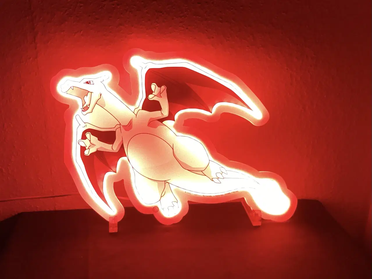 Billede 4 - Pokemon lampe, en lys dekoration Charizard