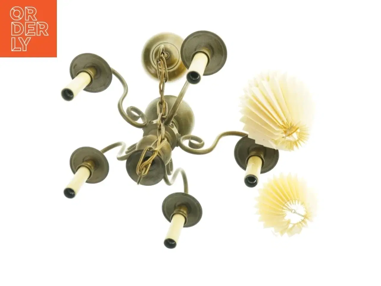 Billede 2 - Antik lysekrone (str. 41 x 74 cm)