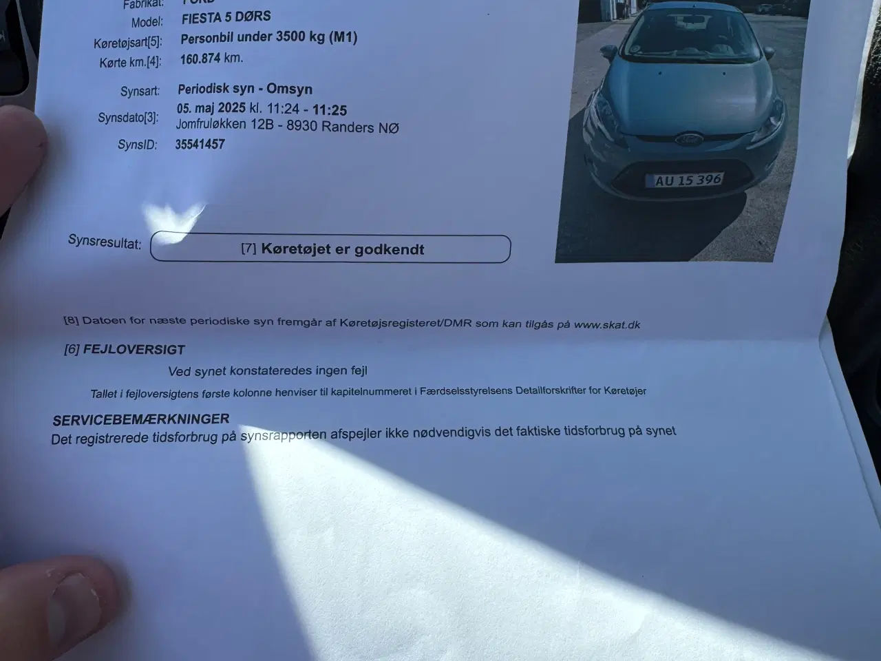 Billede 7 - Nysynet Ford Fiesta 1,25 2009