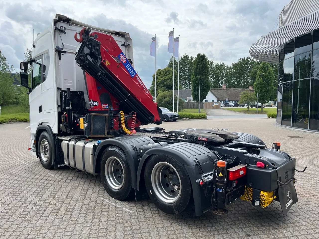 Billede 3 - Scania S650 6x2 32 T-mtr. kran, Kran