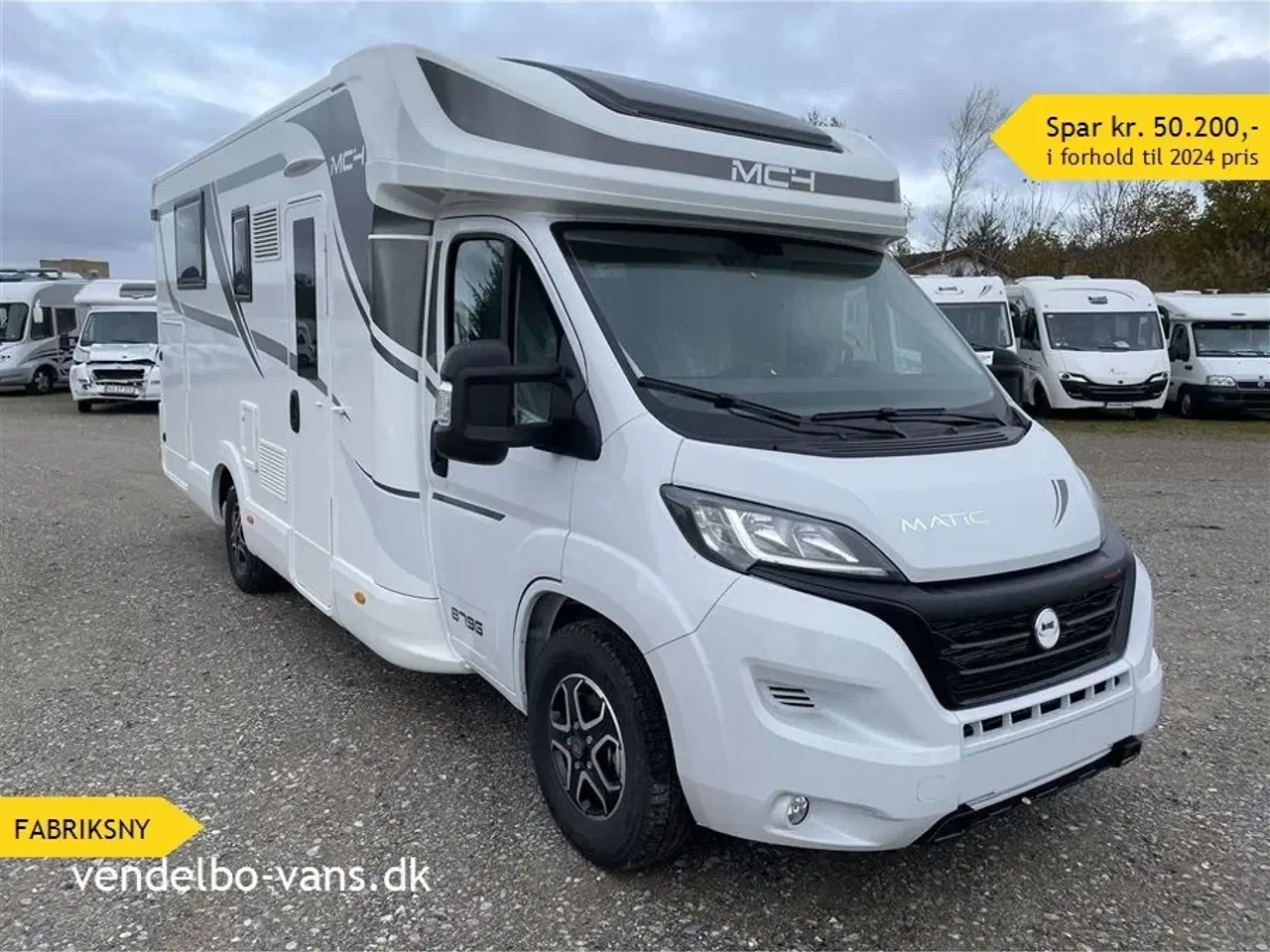 Billede 1 - 2023 - McLouis Mc4 879 G   Centralseng med stor garage - Automatgear