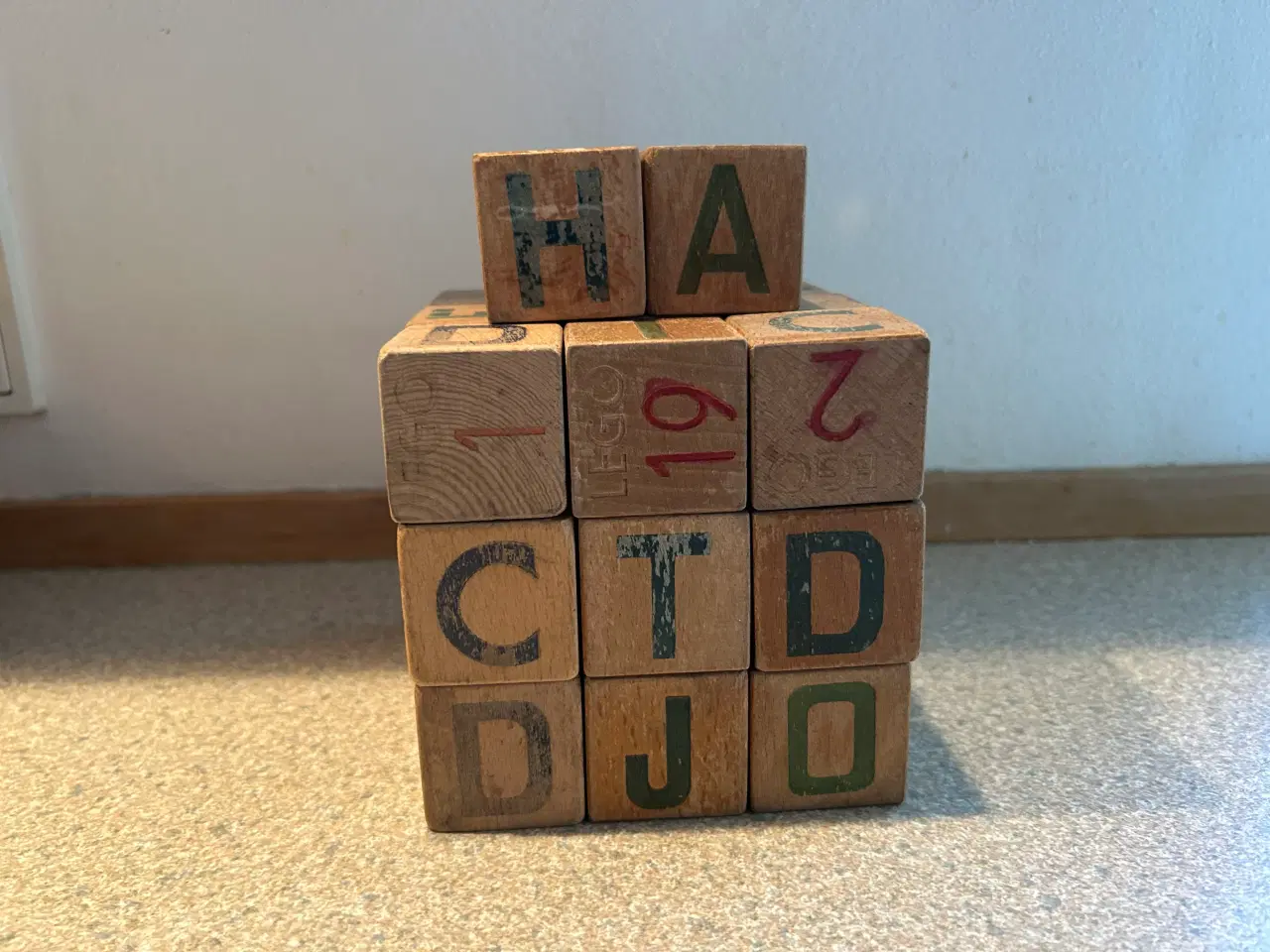 Billede 3 - Lego klodser i træ