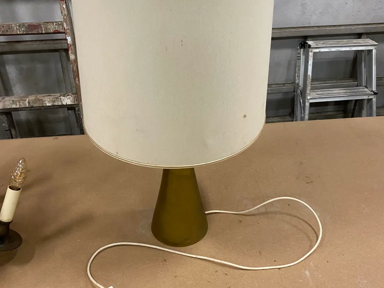 Billede 1 - Messinglampe