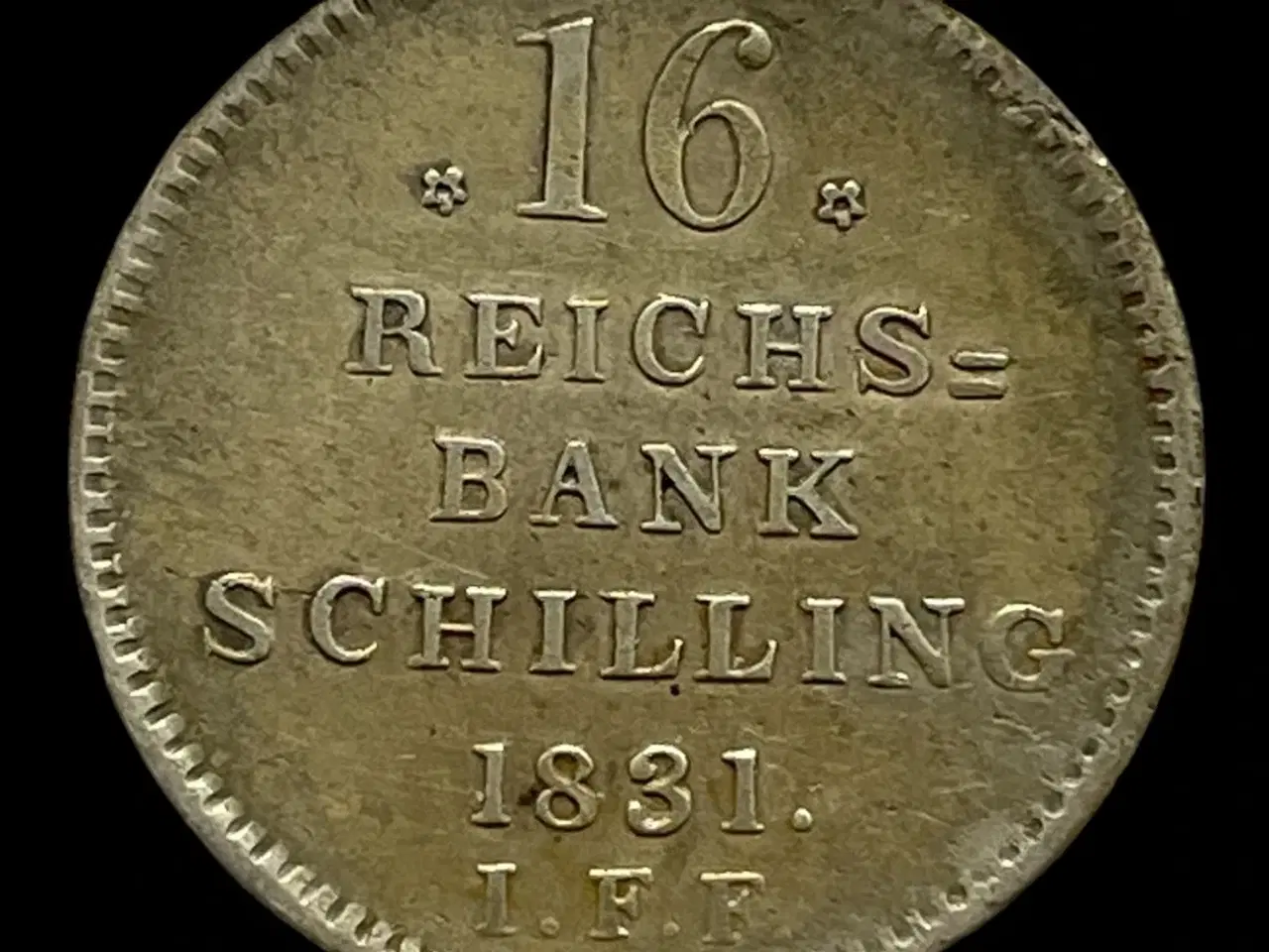 Billede 1 - 16 Rigsbankskilling 1831