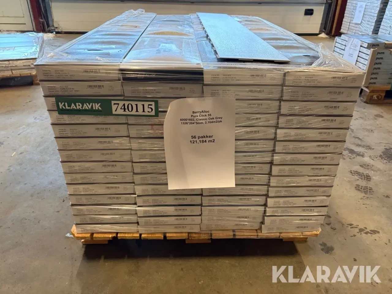 Billede 8 - Vinylgulv BerryAlloc Pure click Classic Oak Grey