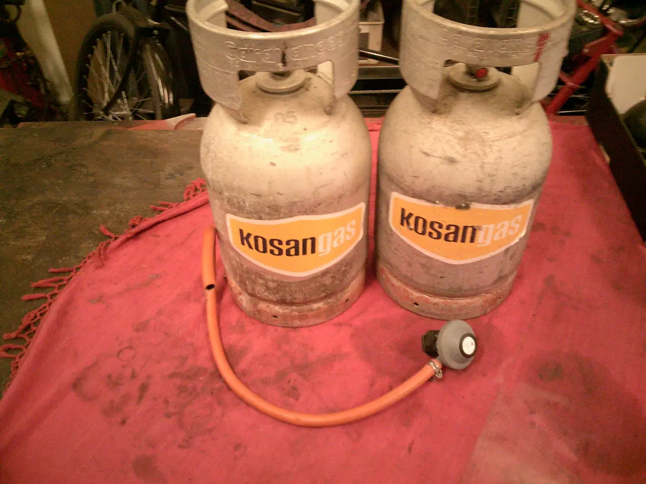 Billede 1 - CAMPING 6KG ALU. GASFLASKER. 