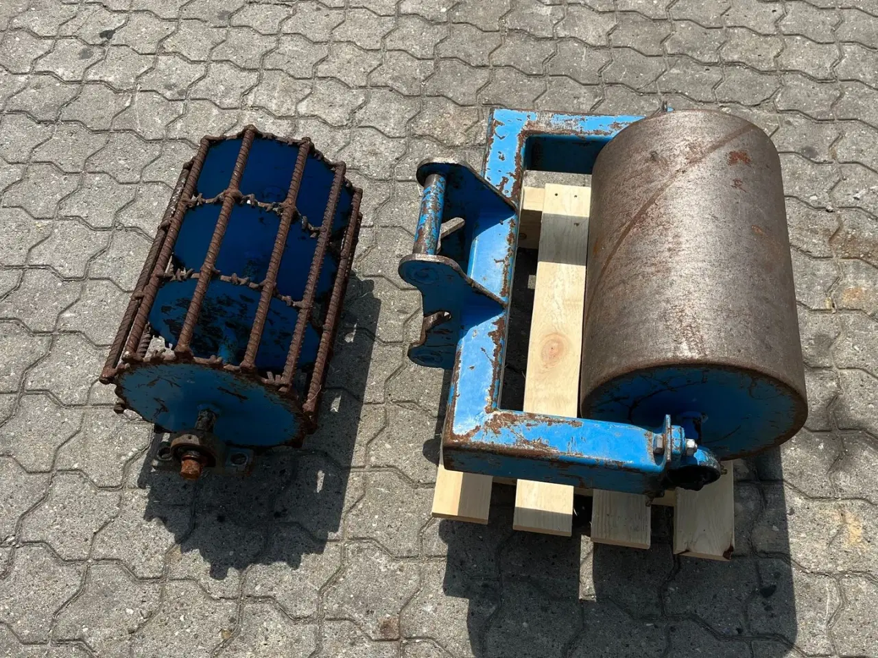 Billede 4 - - - - Tromle/kompaktorhjul til minigraver