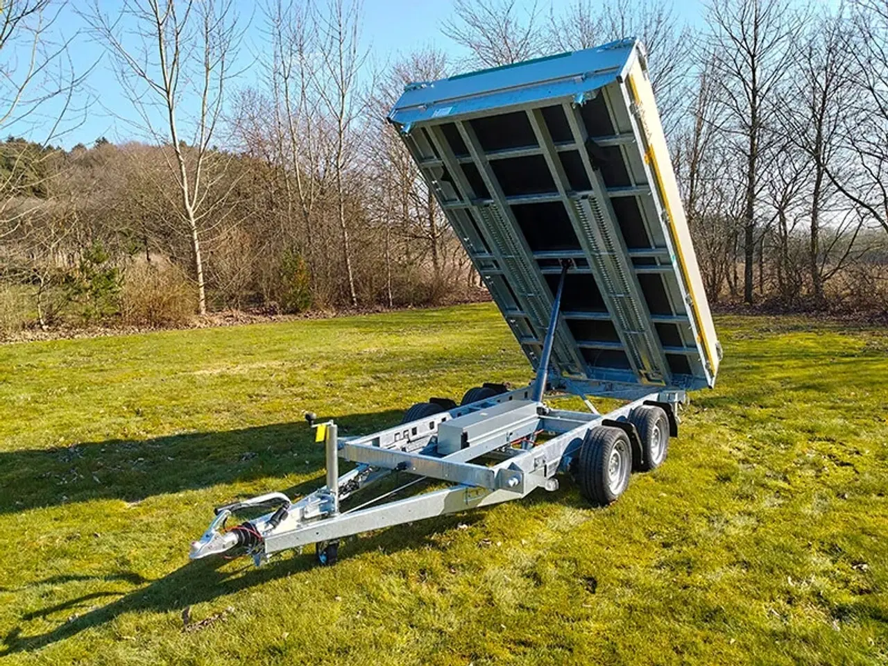 Billede 3 - EDUARD  trailer 3318-3500.63 EL tip m/Ramper og støtteben