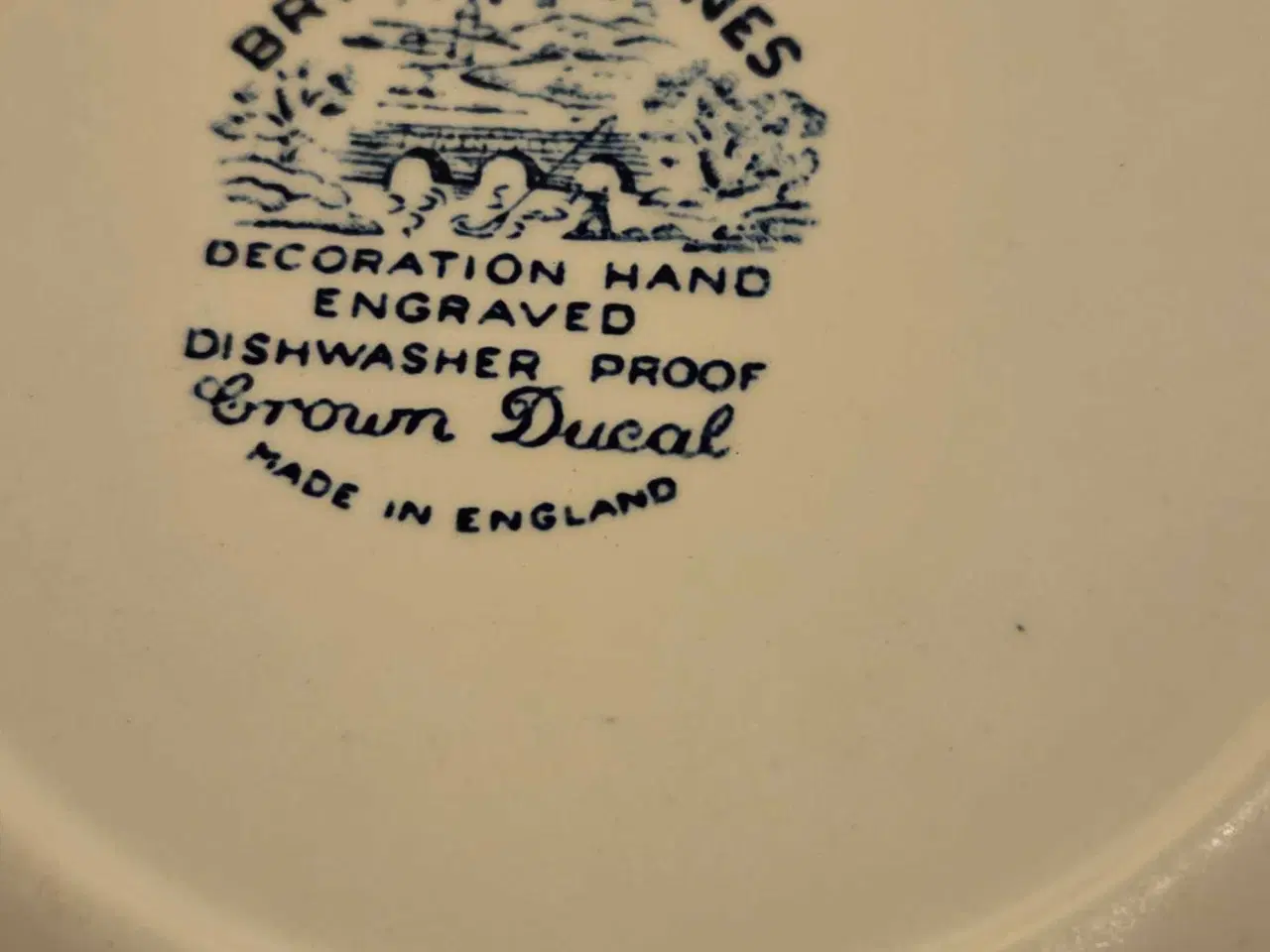 Billede 6 - Engelsk tallerken