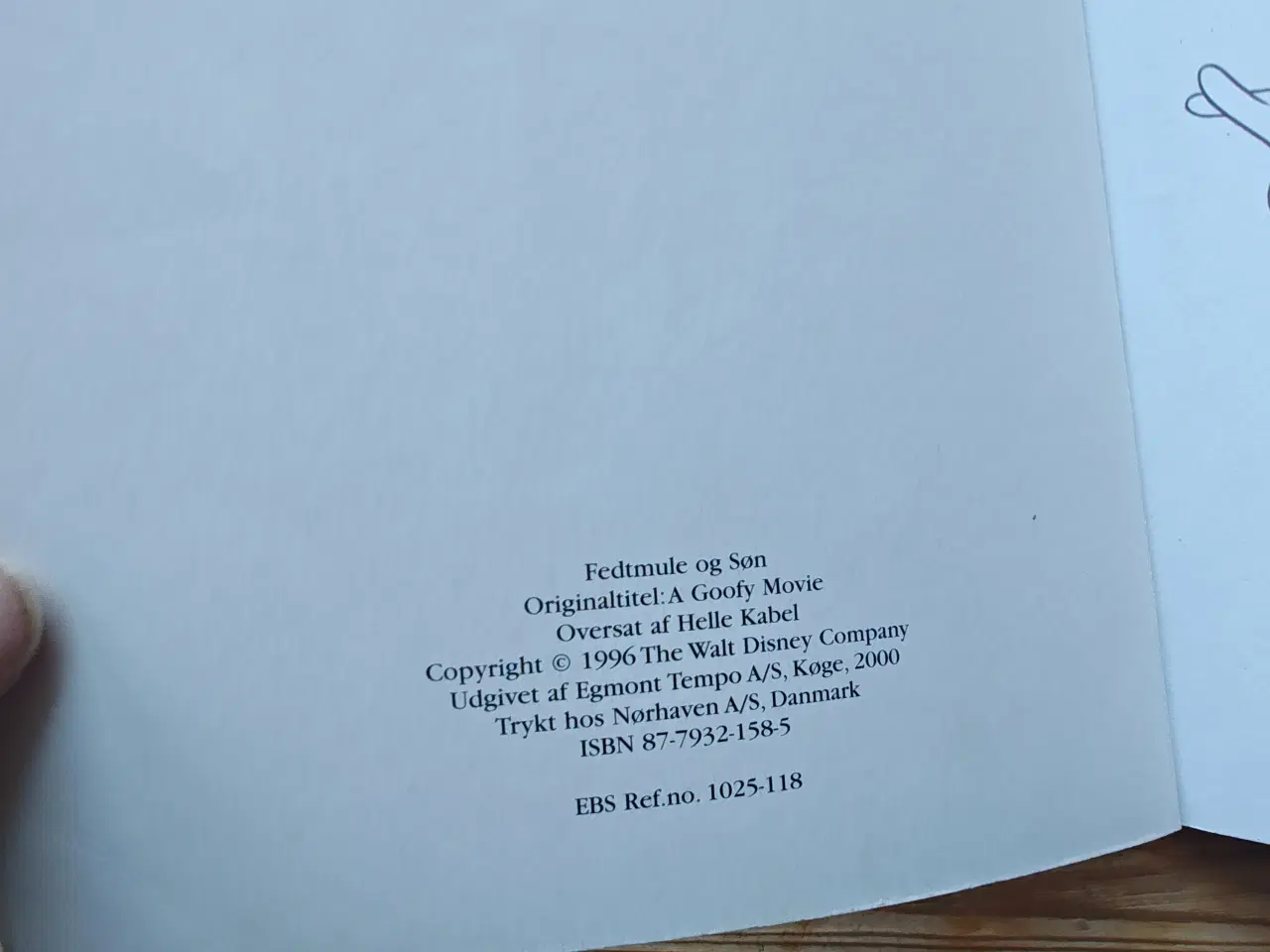 Billede 2 - Fedtmule og Søn BOG