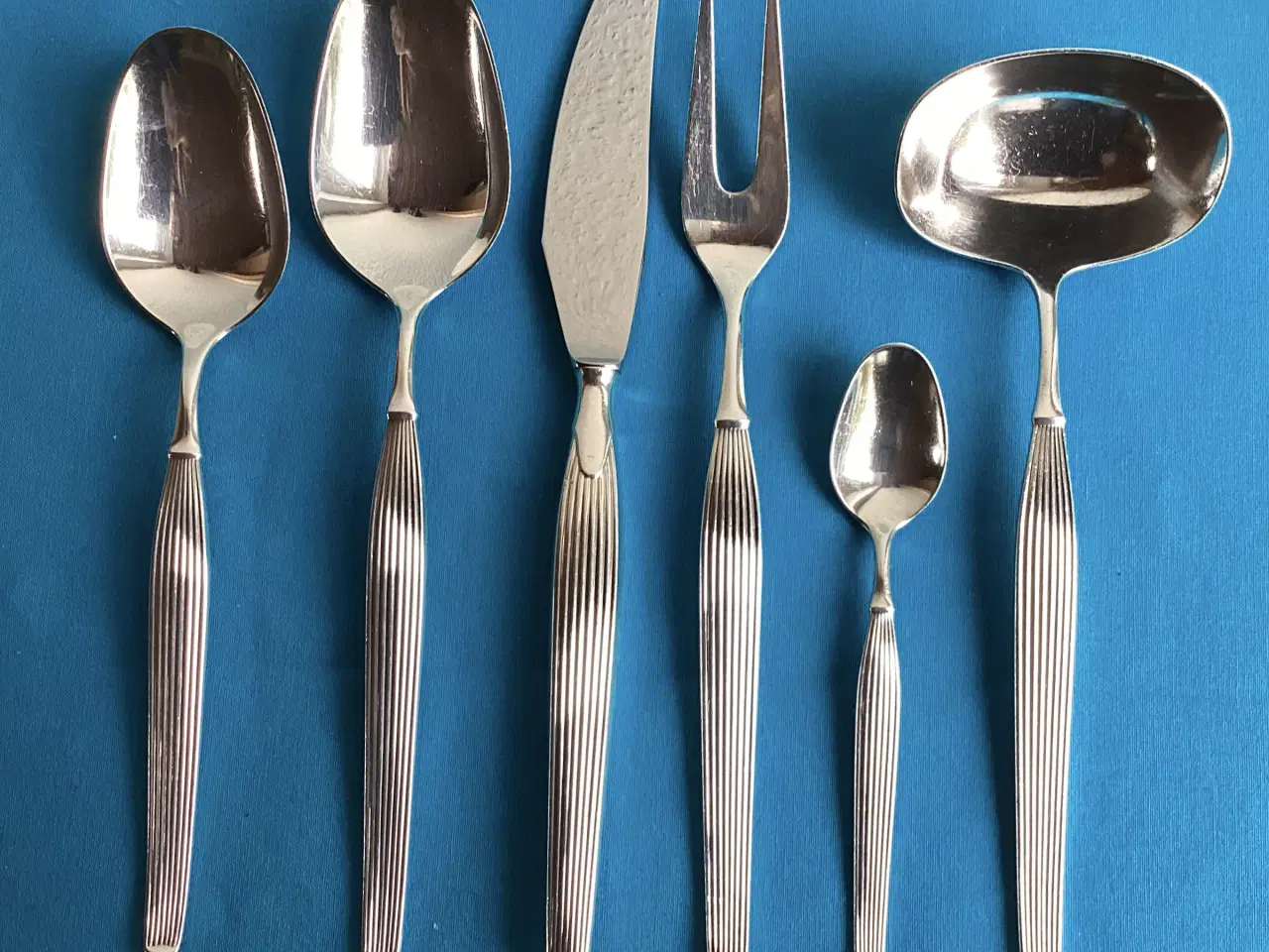 Billede 1 - “Savoy” bestik i Sølvplet, se beskrivelsen