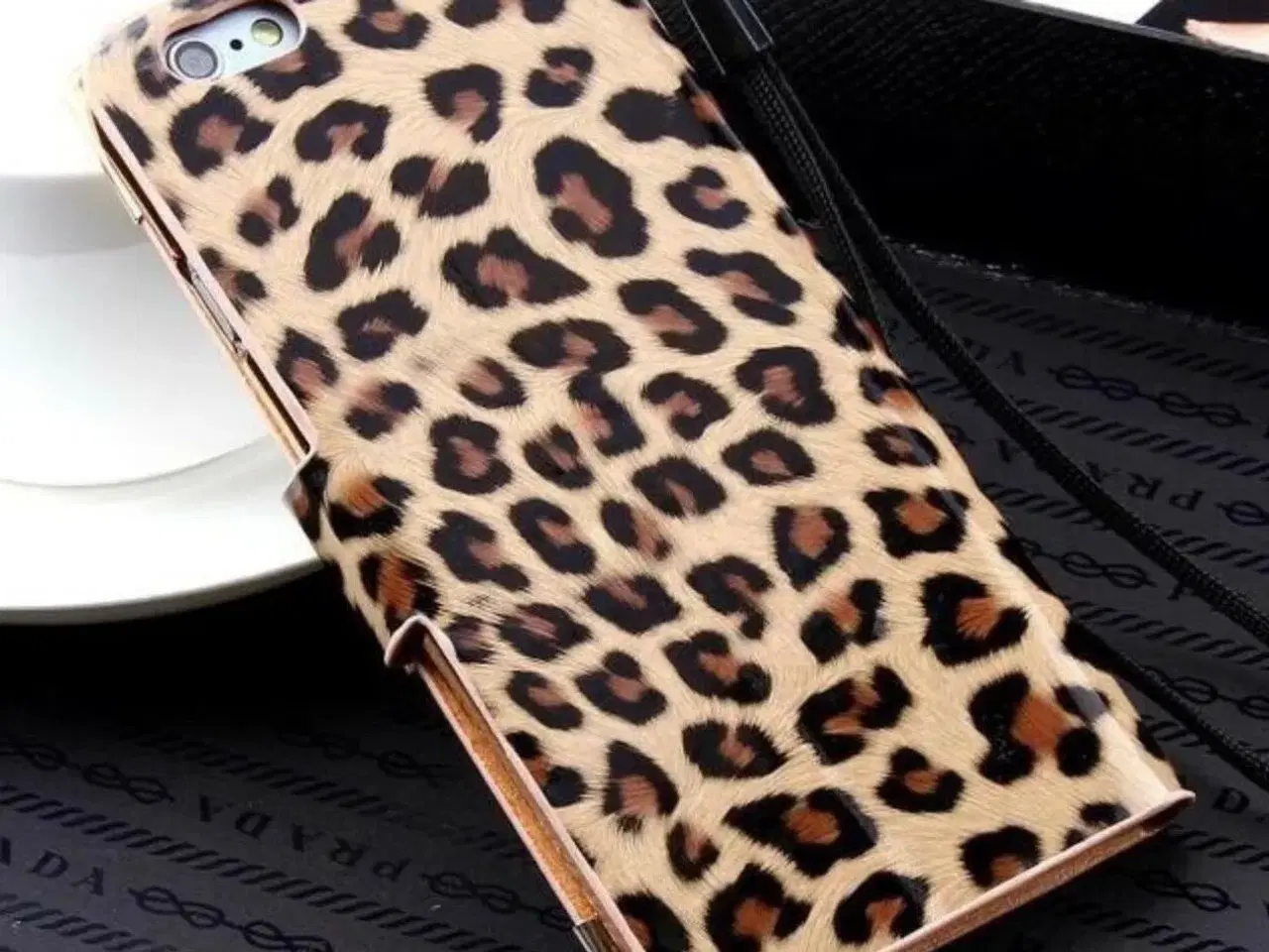 Billede 8 - Leopard flip cover iPhone 5 6 6s SE 2020 7 8 7+ 8+