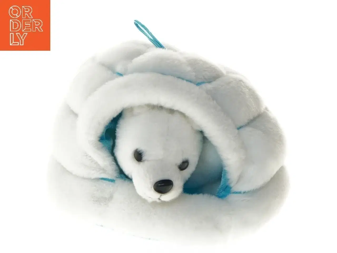 Billede 4 - Bamse med iglo fra Wild Republic (str. Ø 17 cm)